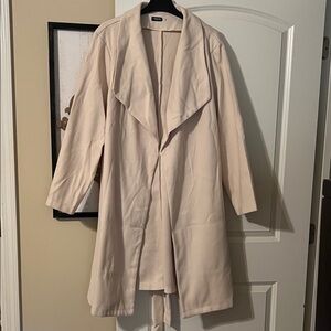 Elegant Cream Women's Coat NWOT